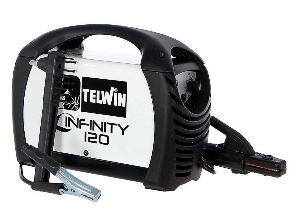 Kit - corriente electrodo de continua 120 A inverter Telwin con - 80 Soldadora de Infinity