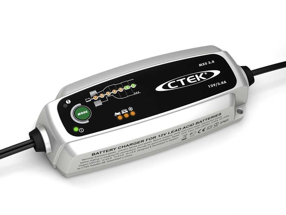 CTEK MXS 3.8 - Cargador de batería mantenedor en Oferta