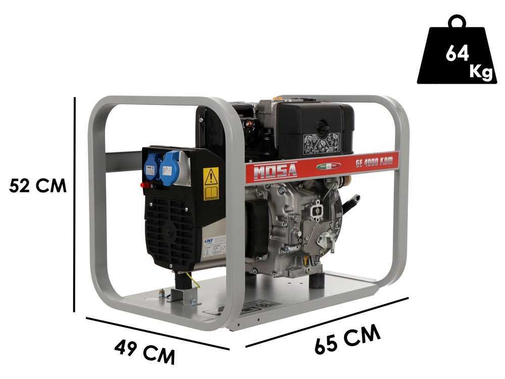 Generador eléctrico monofásico diésel Blackstone OFB 8500 D-ES