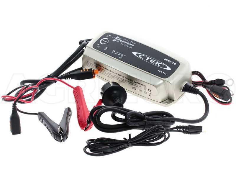 MXS 10 EC, Cargador de baterías y alimentador, 12V-10A