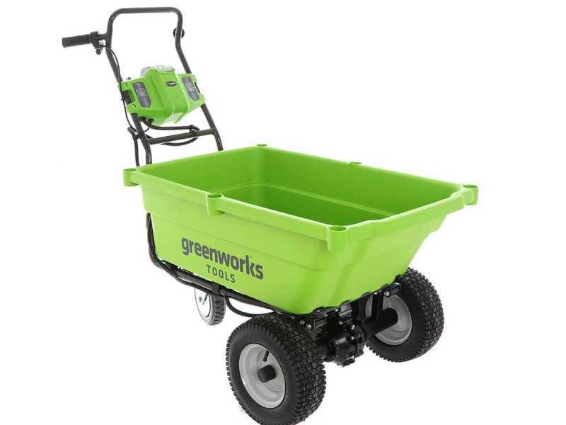 Chariot de jardin motorisé G40GC Greenworks - Reybaud Motoculture 84