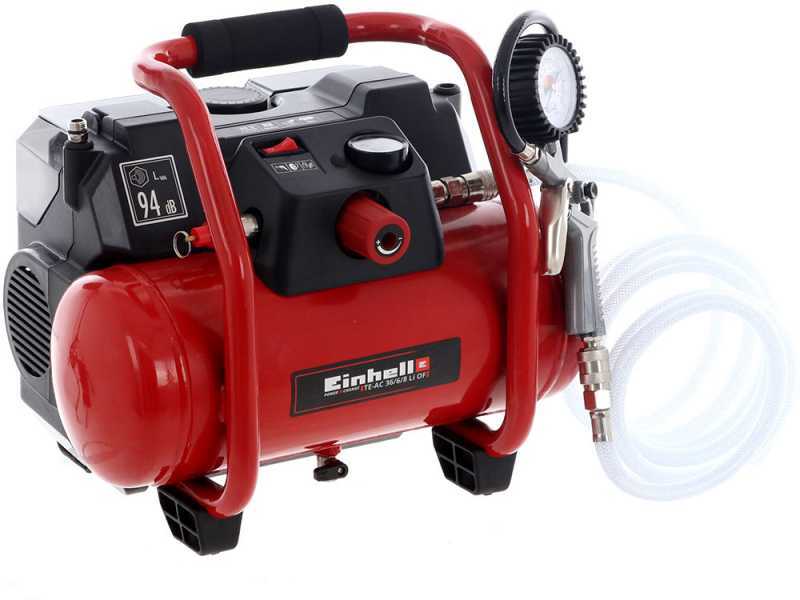 Einhell Compresseur sans fil TE-AC 36/6/8 Li OF Set-Solo (sans batt