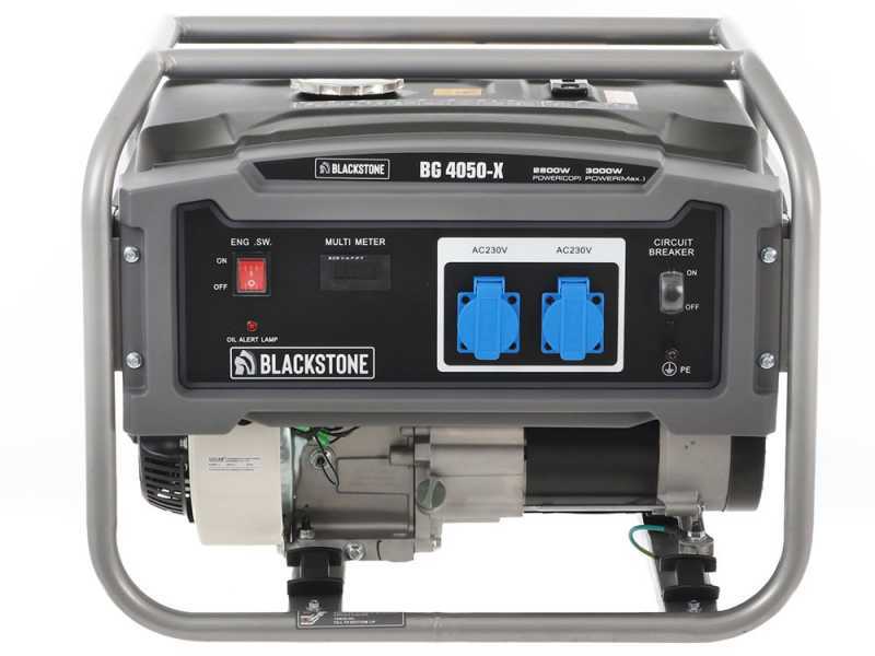 Generador de corriente monofásico de gasolina Blackstone BG 4050-X