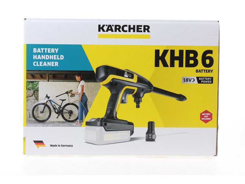 ⇒ Hidrolimpiadora bateria karcher khb 4-18 ▷ Precio. ▷ Comprar con los  Mejores Precios. Ofertas online