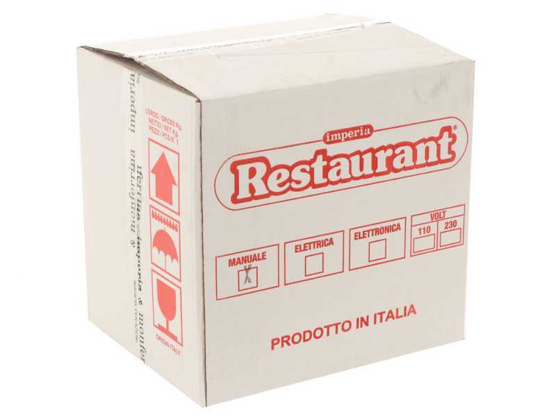 Máquina de Hacer Pasta Imperia Restaurant Manual