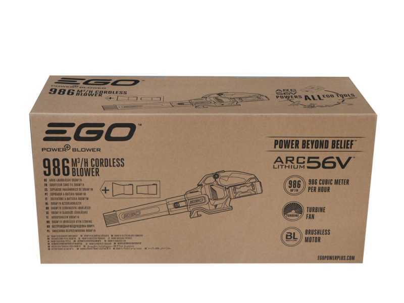 PROMO EGO Soplador de bater&iacute;a EGO LB5800E