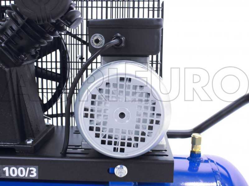 MICHELIN - Compresor de aire MB100/3 - Tanque de 100 litros - Motor de 3 cv  - Presión máxima 10 bar - Flujo de aire 250 l/min - 15 m³/h : :  Industria, empresas y ciencia