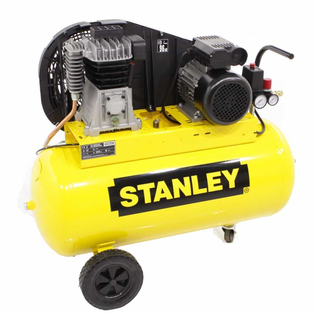 Stanley B 345/10/100 - Compresor de aire eléctrico de correa - motor 3 HP -  100 l