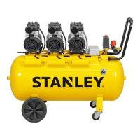 Compresor de aire silencioso 50 lt Stanley DST 240/8/50 por solo € 289