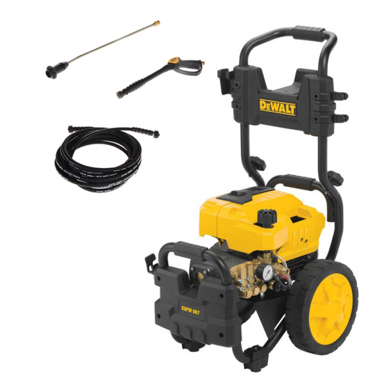 Hidrolimpiadora DeWalt DXPW 007E - Trif&aacute;sica con 230 bares de presi&oacute;n - 840 L/H caudal m&aacute;x.