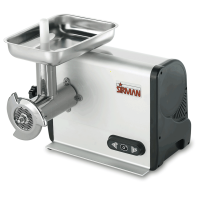 Sirman TC 22 Dakota - Picadora de carne el&eacute;ctrica - En aluminio y Acero Inox - 750W